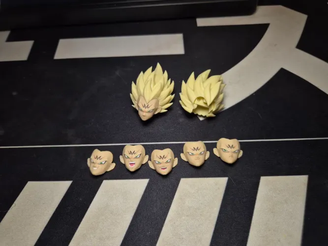 Head Majin Vegeta Black Hole