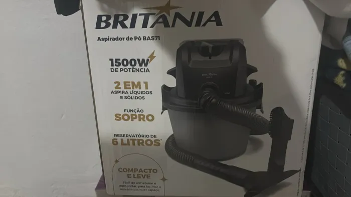 Aspirador Pó e Água - Britânia