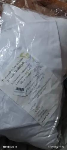 TRAVESSEIRO TERAPÊUTICO MARAVILHOSA Ganhei a "fronha grátis"