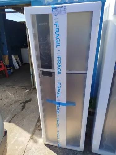 GELADEIRA BRASTEMP INOX NOVA 220V