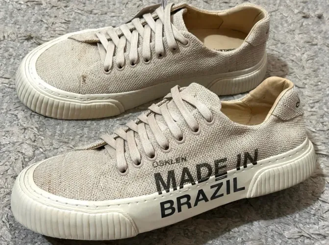 Tenis osklen creeper juta tamanho 44
