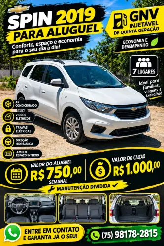 Chevrolet Spin LT 1.8 8V Econo.flex 5P Mec. 2019