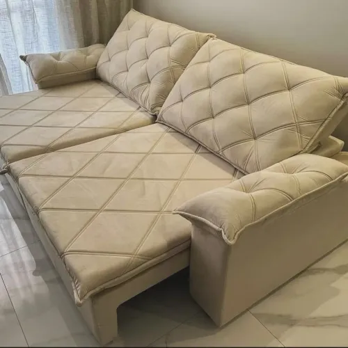 Sofá retrátil reclinavel