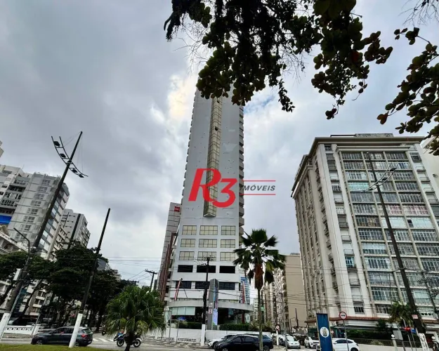 Sala para alugar, 160 m² por R$ 12.000,00/mês - Boqueirão - Santos/SP