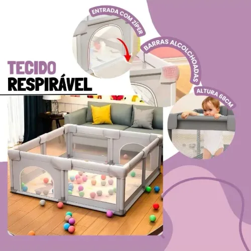 Cercadinho Infantil 1,70×140