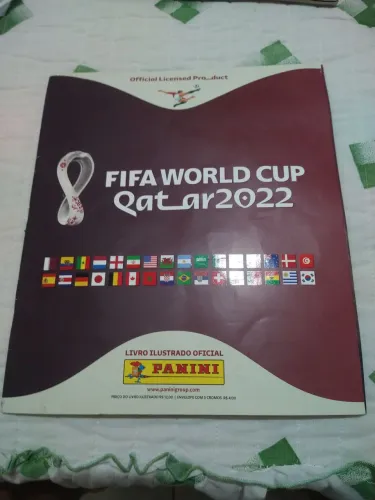 Álbum de Figurinhas FIFA World Cup Qatar 2022 Vazio + 112 Figurinhas Soltas