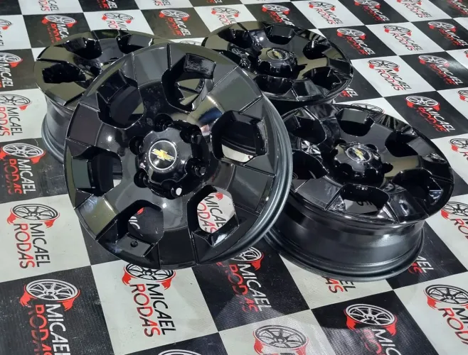 Jogo de rodas aro 17 GM s10 s-10 Originais Zeradas 6x139 