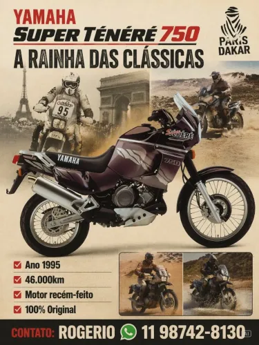 Yamaha Super Tenere 750 motor 0 km.