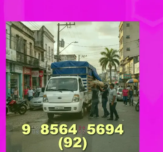 Frete em Adrianópolis ? Centro ? Cidade Nova ? Flores