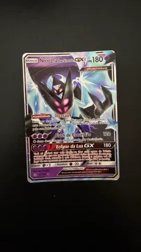Carta Necrozma asas alvorada GX