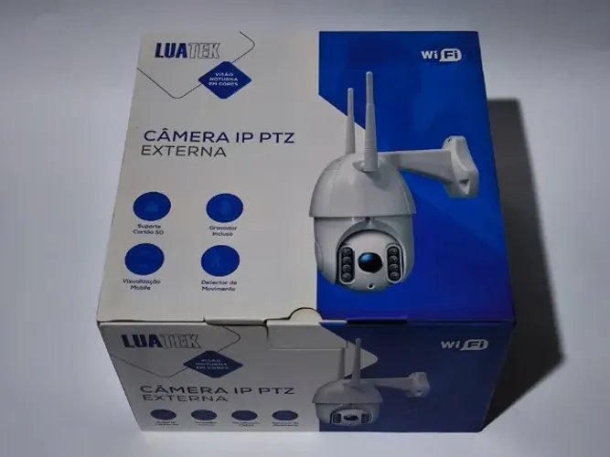 Câmera IP PTZ externa WIFI FULL HD