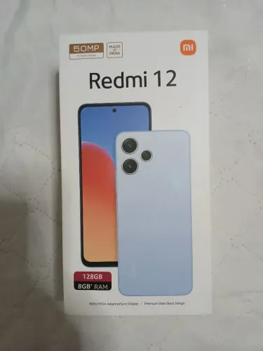 Xiaomi Redmi 12 Preto - 128GB / 8GB RAM