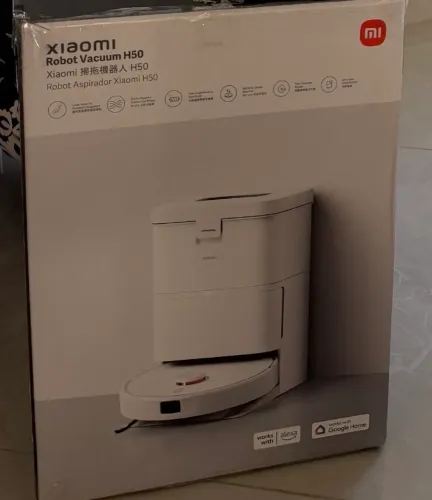 Aspirador robô Xiaomi vacuum h50 branco 110v ou 220v - novo