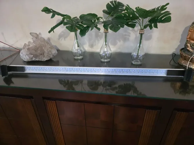 Luminária para aquário grande 1m LED BRANCO