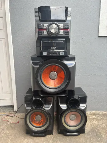 RÁDIO MINI SYSTEM SAMSUNG GIGA SOUND PRO