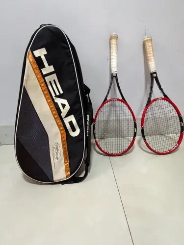 PAR DE RAQUETES PRO STAF RF 97 / BOLSÃO HEAD