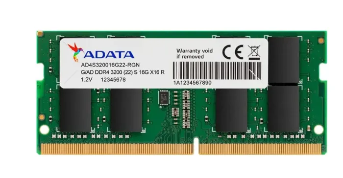 Memória Notebook Adata 8GB DDR4 3200 Mhz