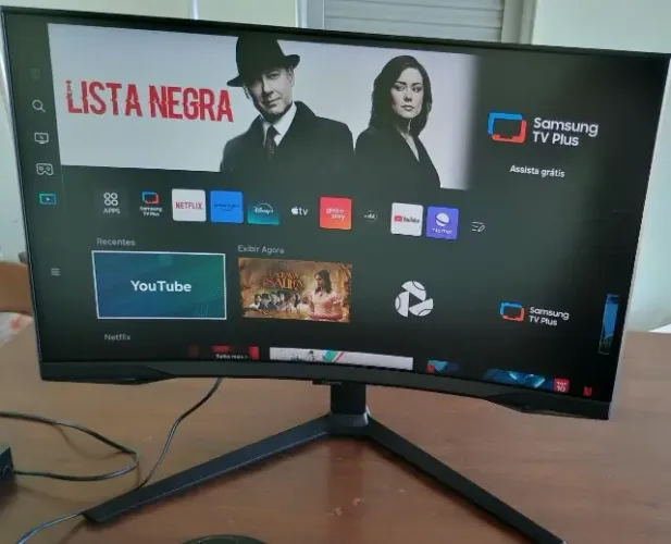 Monitor Gamer Samsung Odyssey G6, 27p, Tela Curva, 240Hz