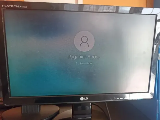 Monitor Flatron 19" com chuviscos, são DOIS monitores