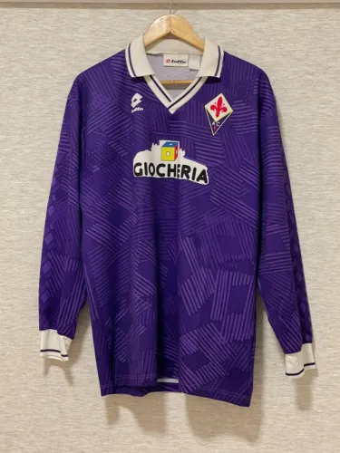 Camisa original Lotto da Fiorentina, modelo de 1991