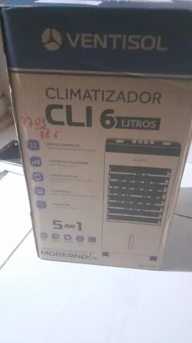 Oportunidade Climatizador Ventisol Novo 589$ Entrego  praticidade pro Calorão "