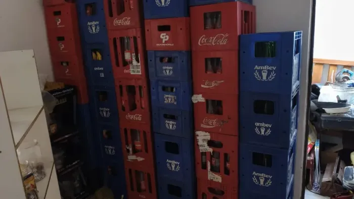 Garrafas de cerveja coca ks coca retornável etc no precim só chamar