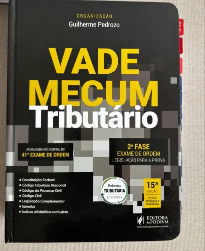 VADE MECUM TRIBUTÁRIO do CEISC. Edição de 2024 - 41º Exame da OAB