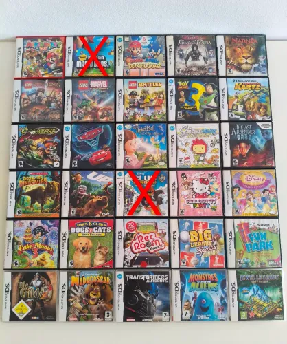 Nintendo Ds Jogos Originais - Valores na Descrição