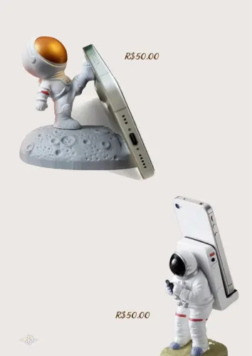 Suporte para fones de ouvido/ impressos em D