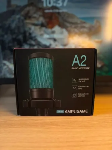 Microfone FIFINE AmpliGame A2 Gamer RGB - Novo