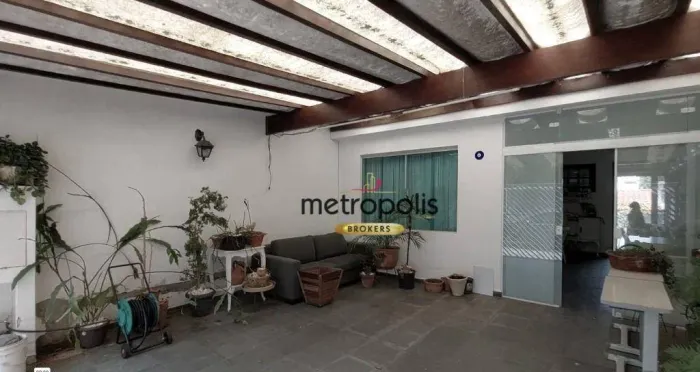 Sobrado com 3 dormitórios à venda, 242 m² por R$ 920.000,00 - Campestre - Santo André/SP