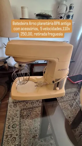 Batedeira com acessórios