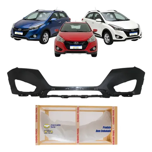 Parachoque Dianteiro Hb20x 2012 2013 2014 2015 Novo Original Preto