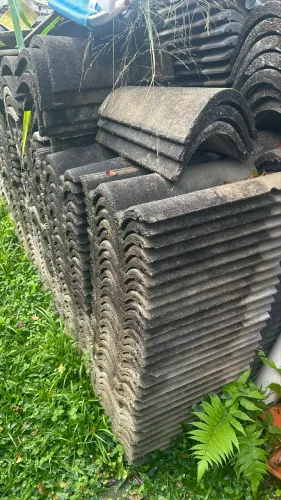 Telha de concreto