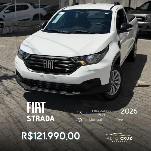 Fiat Strada Freedom 1.3 Flex 8V CS Plus 2026