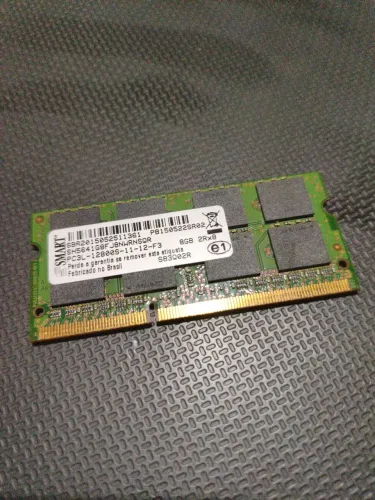 Memória RAM DDR3 8GB Notebook