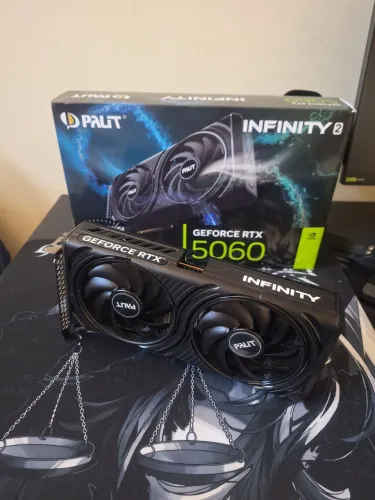 Placa de Vídeo Palit GeForce RTX 5060 8GB GDDR7