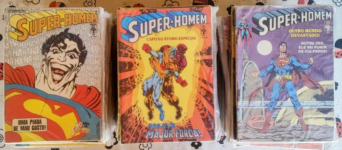 Super-homem revista mensal Ed Abril - 162 edições