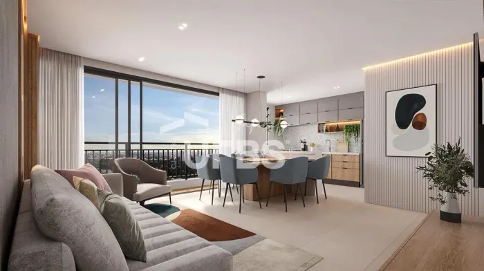 Apartamento de 2 suites próximo a praça do avião no Setor Aeroporto. Andar alto. Area priv