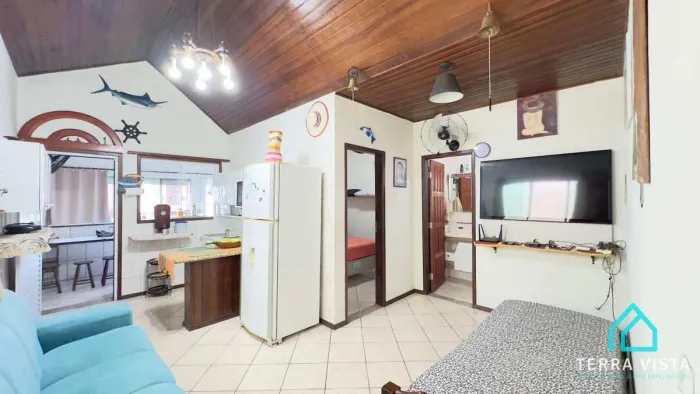 Oportunidade apartamento com 1 dormitório a venda na Praia do Itaguá SP
