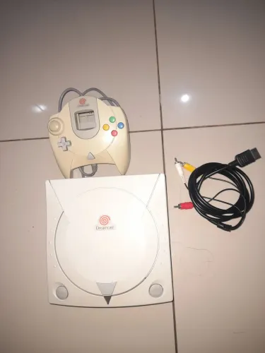 Sega dreamcast com gdmu funcionando perfeitamente