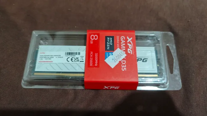 Memória RAM 8GB DDR4 3200mhz
