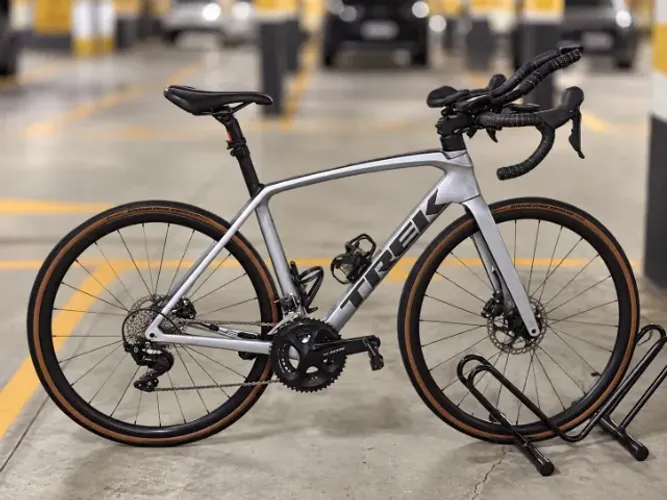 Bicicleta De Estrada Road (trek Emonda Sl 5, Tamanho 54) Cinza 54