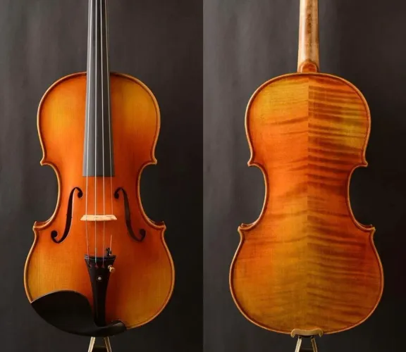 Violino 4/4, modelo Guarnier, feito por Luthier Chinês, Som Forte e Expressivo!