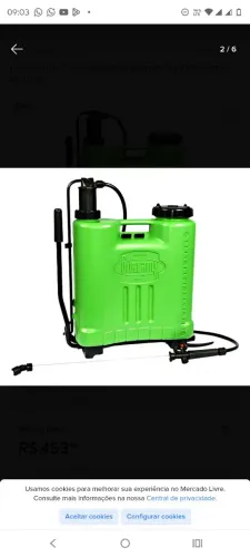 Pulverizador 10 litros