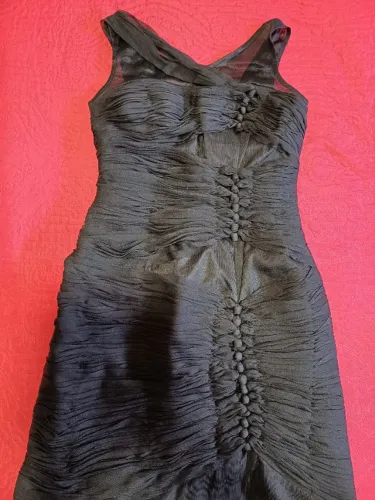 Vestido social preto tamanho P