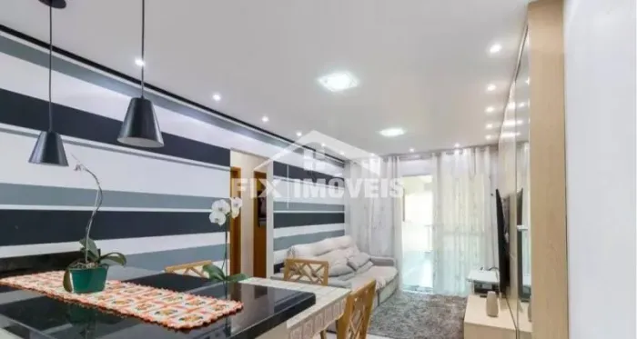 Lindo Apartamento a Venda com Varanda Gourmet, 3 Dorm, sendo1 Suíte, 2 vagas. Lazer Comple