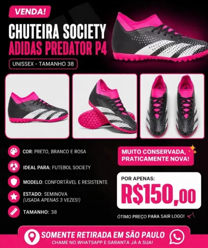 Chuteira Adidas Original 