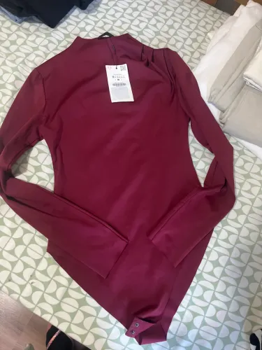 Body Zara novo de poliamida 
