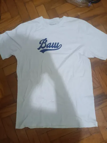 Camiseta BAW Clothing branca tamanho GG